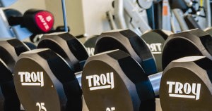free weights free weights at Tower 28, New York
